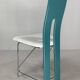 Ensemble de 6 chaises à repas Memphis en bouclé, années 1980