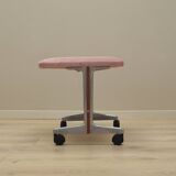 Pink footrest, Danish design, 1960s, production: Denmark
