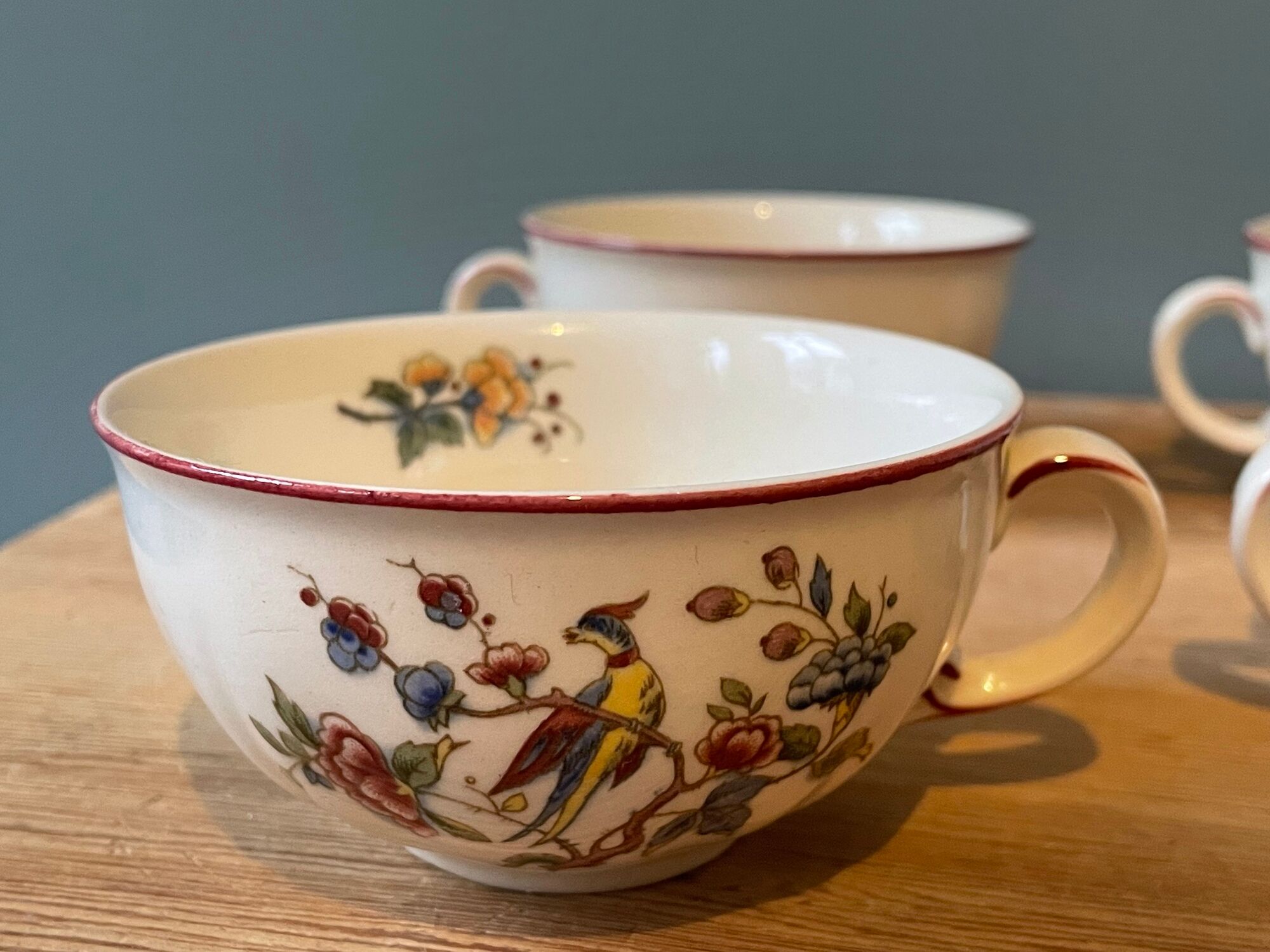 Set of 10 pieces of a Villeroy and Boch tea set, Phoenix model