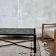 Table basse jacques adnet et guidette carbonnel 1950