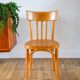 Baumann bistro chair in blond oak, 1950s