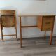 Bureau vintage et sa chaise