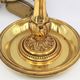 Hot water bottle lamp in solid bronze gilded louis XVI style "Lucien Gau"