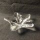 Vintage Baccarat Star Shape Crystal Trinket/Candy Dish: Mid-Century Modern