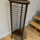 Rare hotel furniture restaurant door antique 19th mahogany plate