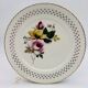 Set of 6 flat plates. Digoin Sarreguemines. Bouquet model.