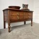 Guillerme and Chambron oak chest of drawers