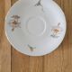 2 large antique cups and their saucers