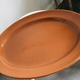 Plat ovale en terre cuite