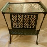 Magazine rack side table, 1950s
