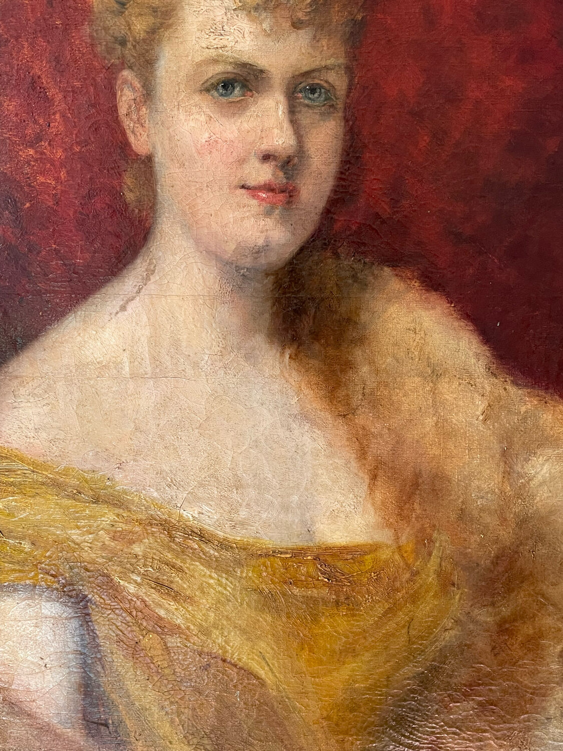Portrait d’une élégante circa 1900