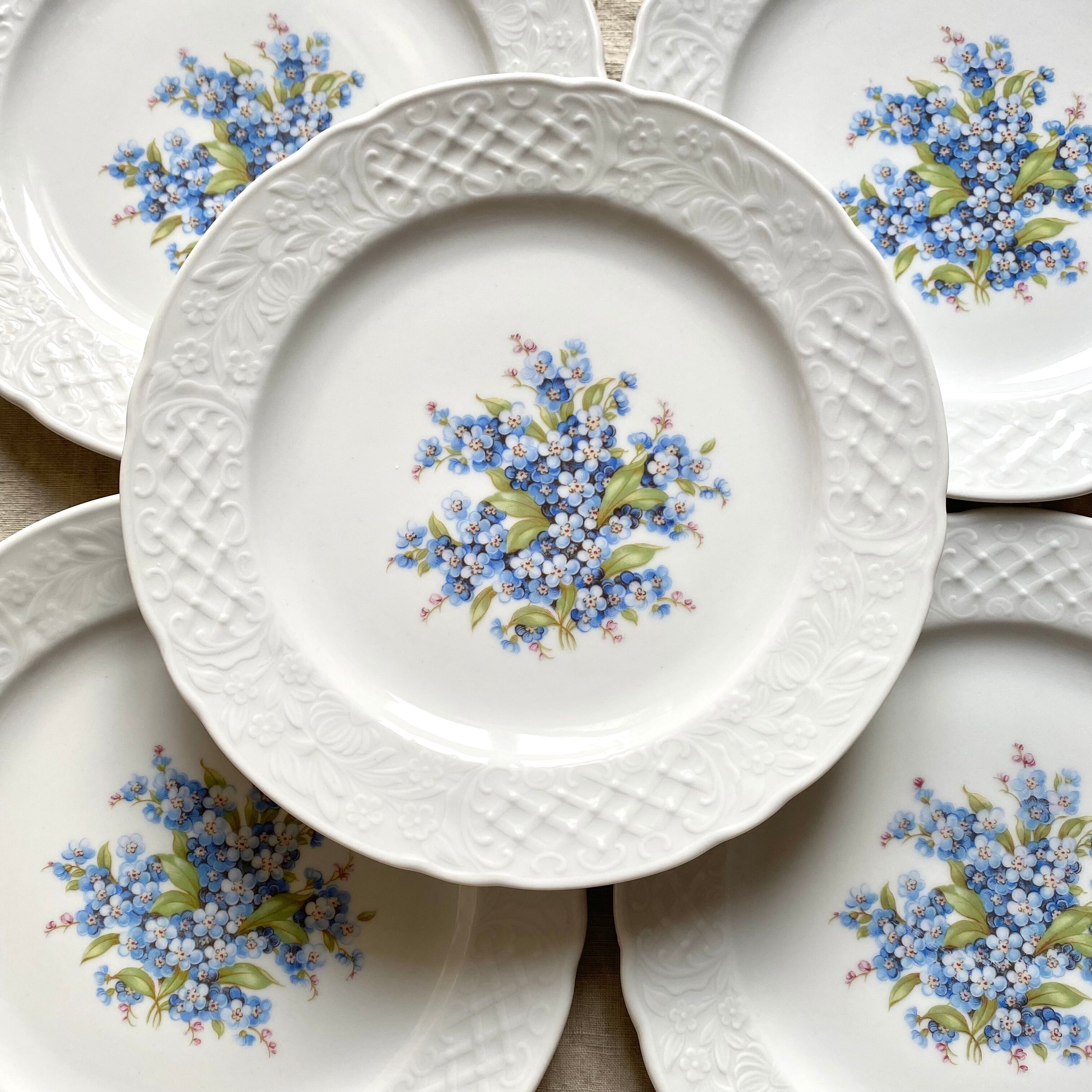 Bavaria porcelain plates