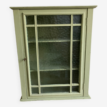 Old glass cabinet