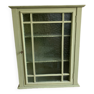 Old glass cabinet