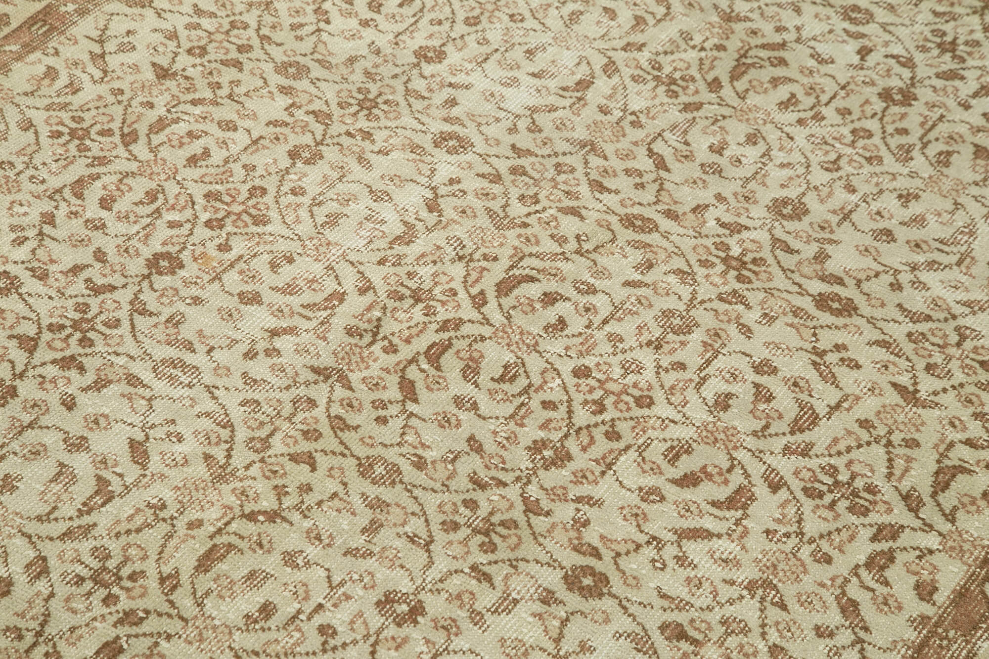 Hand-knotted one-of-a-kind turkish beige rug 165 cm x 281 cm - 38887