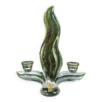 Flame candle holder crystal of Vannes