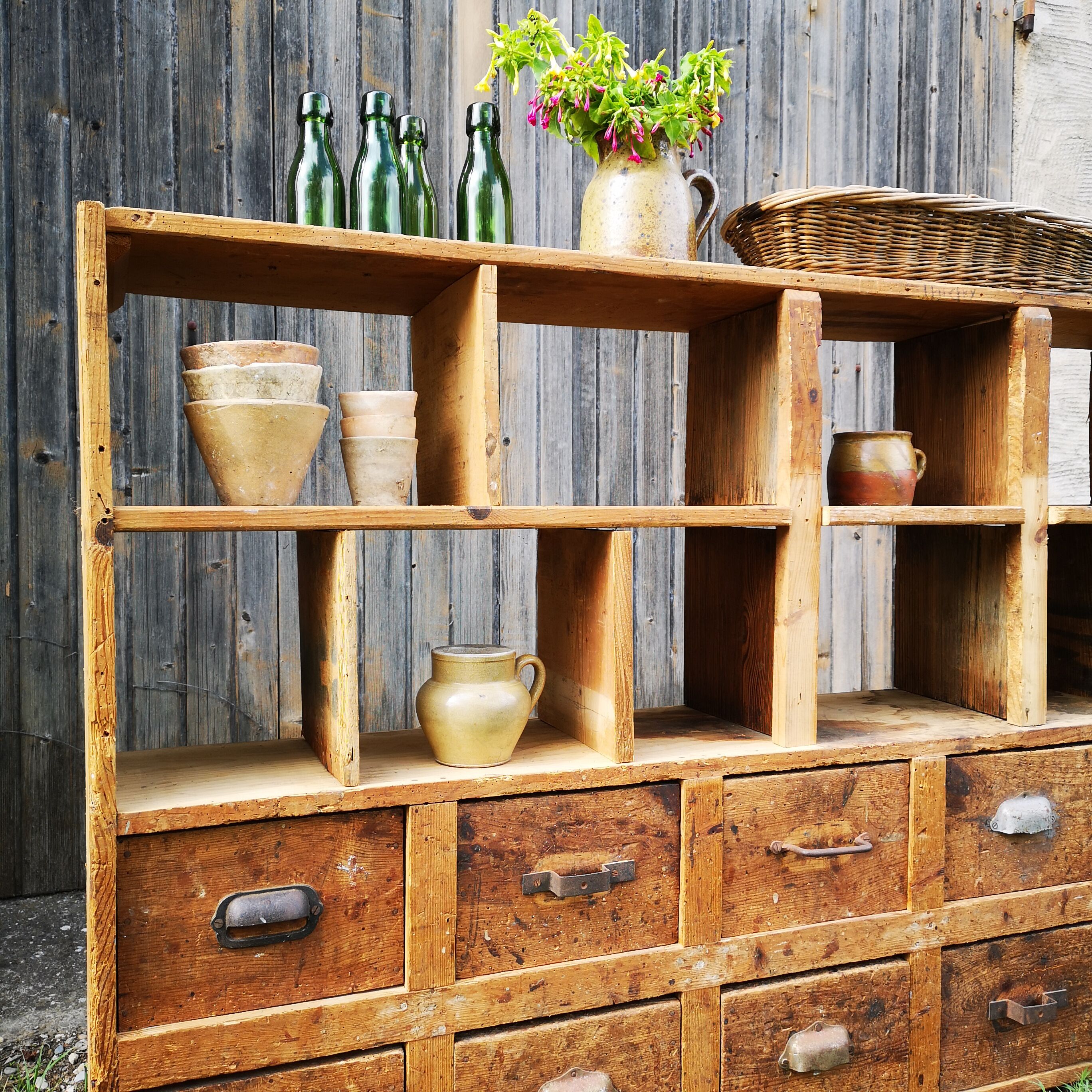 Former workshop locker
