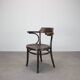Vintage B3 armchair in bent wood, Czechoslovakia, 1920s