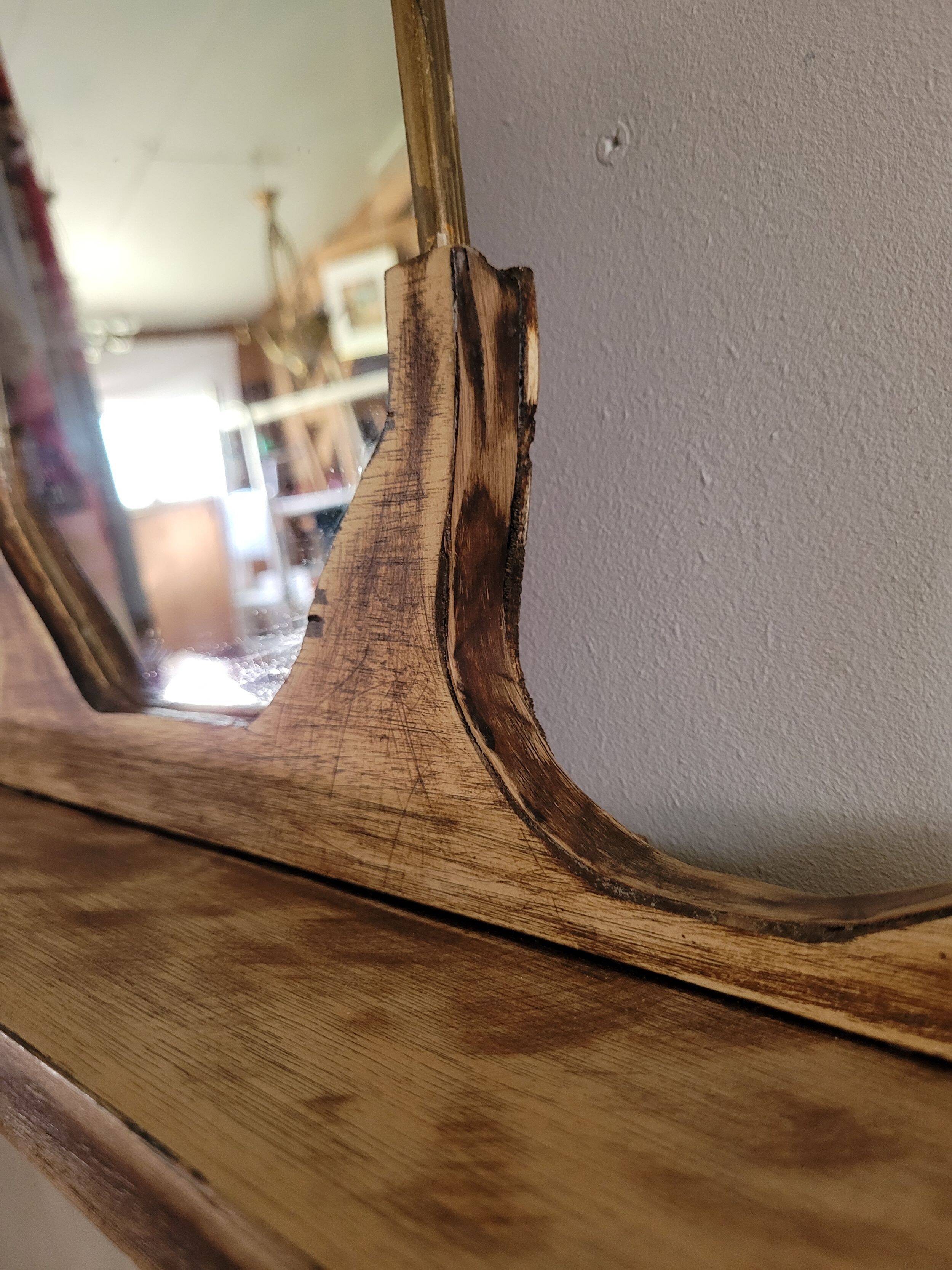Vintage wall mirror