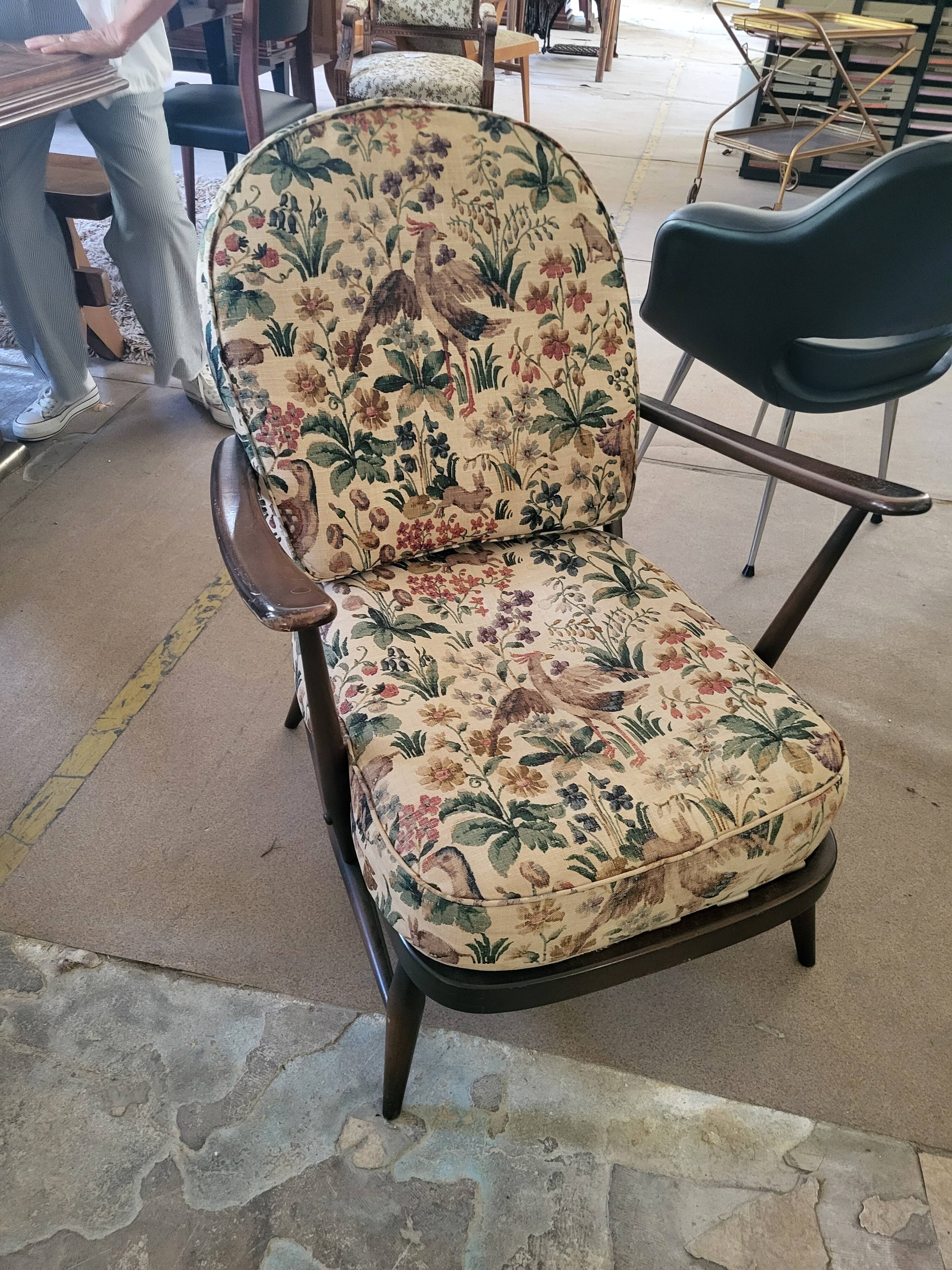 Fauteuil Ercol authentique – Angleterre – Vintage années 60/70