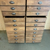 Notary's professional furniture with 30 drawers 1940