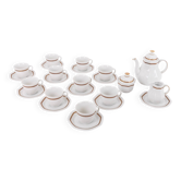 Service à café/thé vintage en porcelaine de Schirnding, Bavière, années 1970