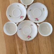 3 vintage Belgian cups from Maison R. Michiels (St Nicolas Waes)
