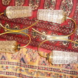 Vintage ceiling and wall lamps
