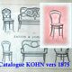Chaise bistrot n°14 de Kohn, noir Empire, vers 1875 – Bentwood