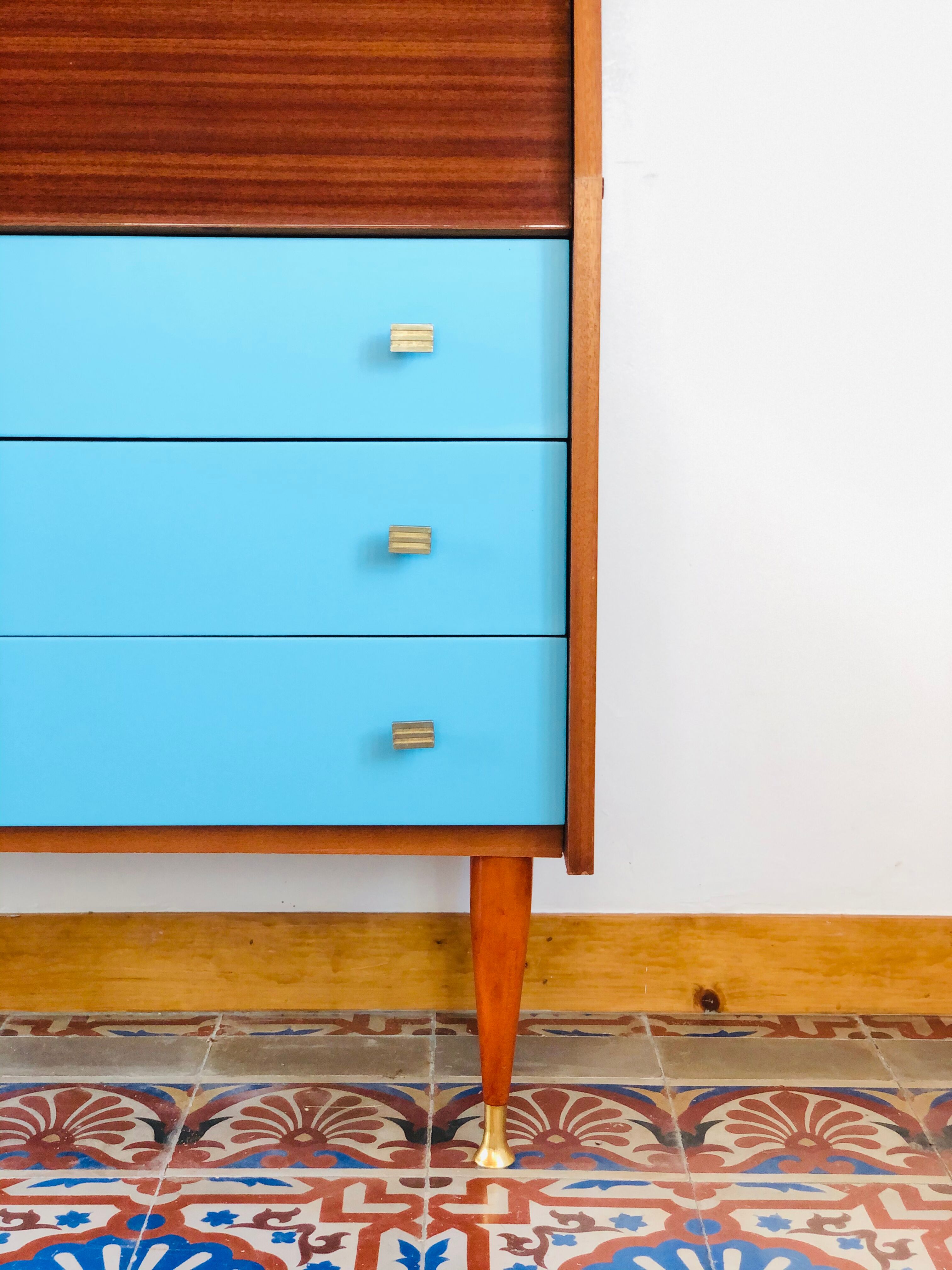 Vintage mahogany secretary