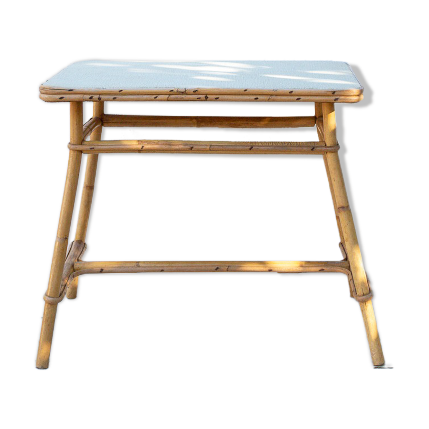 Side table rattan wicker