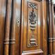 Renaissance-style two-body buffet in walnut