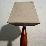 Small wooden foot lamp