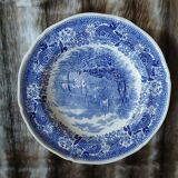 Large antique plate Villeroy and Boch