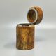 1960s Mid-Century Modern Italian Alabaster Smoking Set by Romano Bianchi -