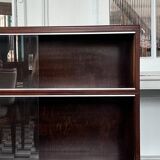 Glazed Mahogany Sectional Barristers Bookcase  / Display Cabinet