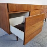 Scandinavian teak and walnut englade, 60s