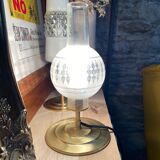 Aladdin, brass lamp and old glassware