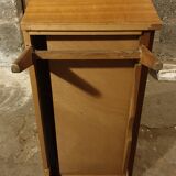 Vintage sixties rattan chest of drawers