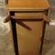 Commode en rotin vintage sixties