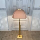 Brass floor lamp