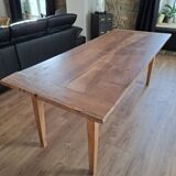 Table de ferme en noyer 200x80 8 pers.