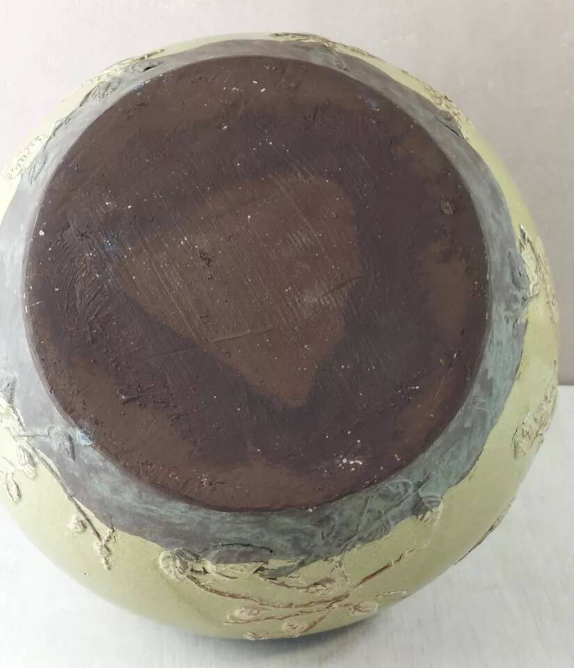 Old large vase / pot, ceramic, Jean Massier, from Vallauris