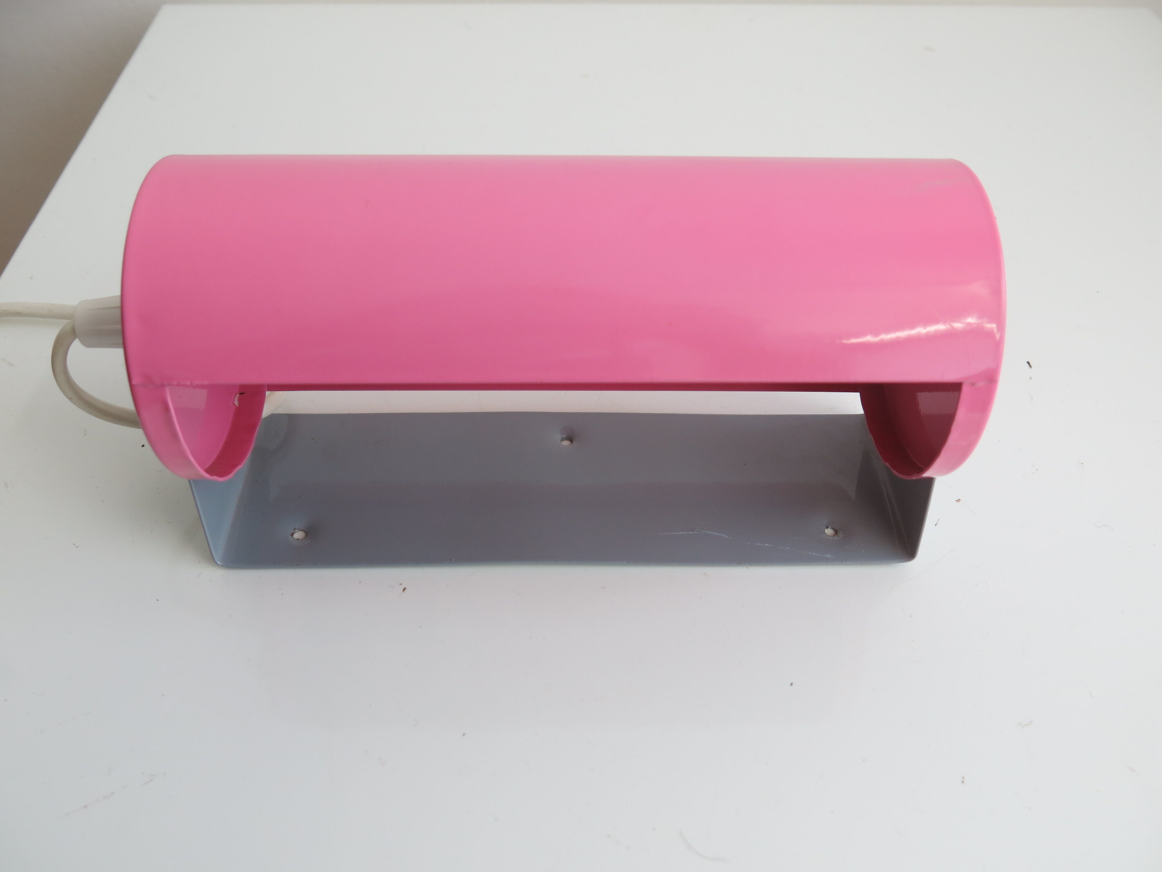 Duo d'appliques roses vintage Ikea