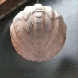 Art Deco glass suspension