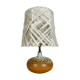 Lamp sandstone lampshade wool workshop 7 suns by Bernadette Ver Eecke Scherrer
