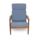 Fauteuil danois en teck Fd 164 par Arne Vodder pour Cado, France & Son NO.2