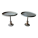 Pair of vintage industrial metal tables – workshop spirit