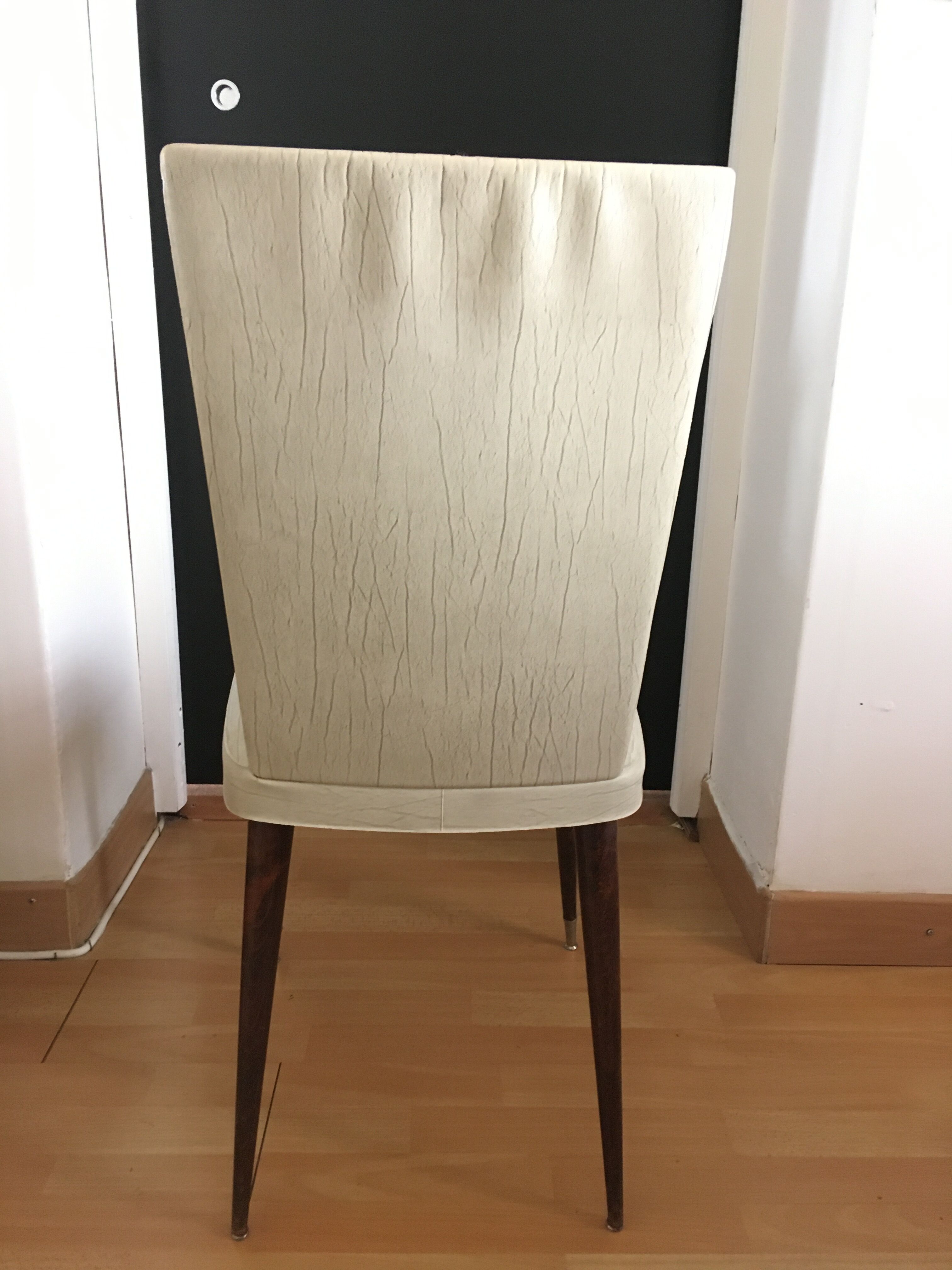 Vintage chair in skai