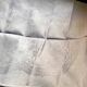 Old embroidered table napkin AC lilac